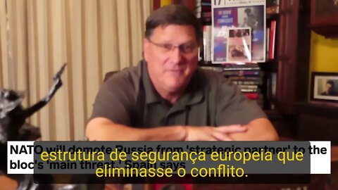 "A OTAN é um cão raivoso aterrorizando o mundo" - Scott Ritter