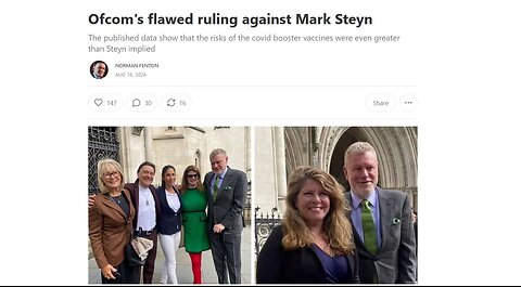 Ofcom's flawed ruling against Mark Steyn