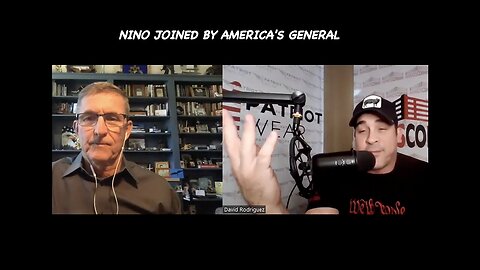 Boom: Nino W/ General Flynn - "5Th Generation Warfare Explained" 1-20-23 Ends Suddenly. Thx Sganon