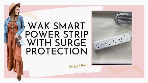 Wak smart power strip with surge protection review