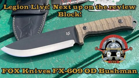 Legion Live Fox knives Bushman FX-609 LIKE,SHARE,SUBSCRIBE! #foxknives #edc #outdoors #bushcraft