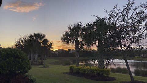 Sunrise In Paradise 1/14/2023 (Widescreen) #4K #DolbyVision HDR #SWFL #Sunrise #Mywalksinparadise