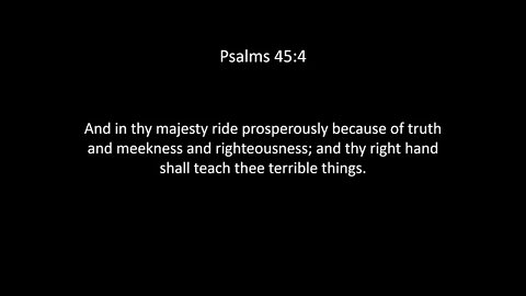 Psalms Chapter 45