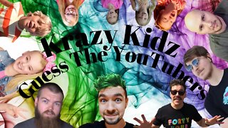 Krazy Kidz Guess The Youtubers | Krazy Kidz Creations