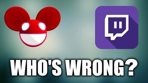 Let's Discuss The Deadmau5 Twitch Ban Situation