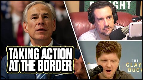 Greg Abbott Fires Back at Kamala Harris and Eric Adams | The Clay Travis & Buck Sexton Show