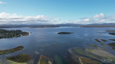 Mallacoota Township and Lake to Bastion Point 16 Sept drone video