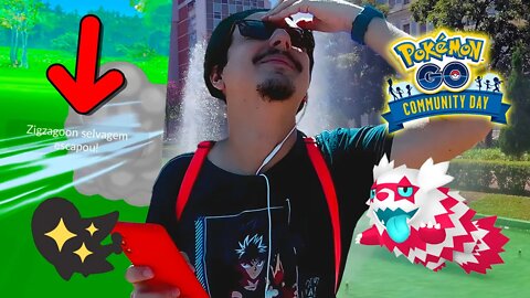 ME DEI MAL!!! Dia da Comunidade do Zigzagoon em BELO HORIZONTE/MG! Pokémon GO