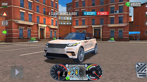 Taxi Sim 2022 Evolution - Range Rover Sport - UBER Driver - Driving in New York City