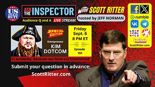 Ask the Inspector Ep. 191 (streams live on September 6 at 8 PM ET)