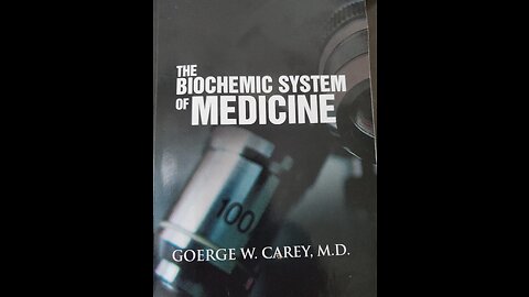 Book study: The Biochemic System Of Medicine part 1