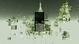 Tetris Effect Connected (PC) - Effect Modes - Chill Marathon (600 Lines, SS Rank)