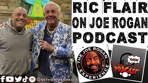 Ric Flair on Joe Rogan Experience | Clip from Pro Wrestling Podcast Podcast #ricflair #joerogan