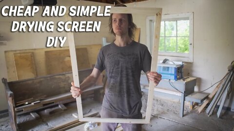 How to make a Simple DIY Drying screen | Beginner wood working