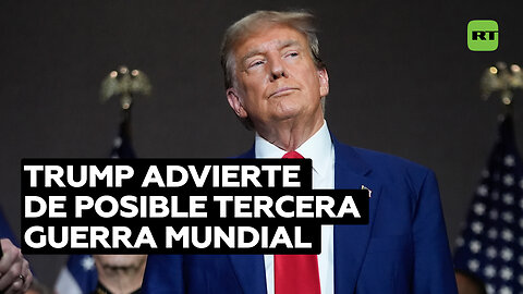 Trump: “Podríamos terminar en la Tercera Guerra Mundial con este lunático”