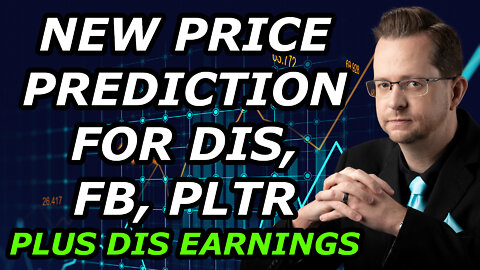 NEW PRICE PREDICTION FOR DIS, FB, AND PLTR + CPI & Disney Earnings - Thursday, February 10, 2022