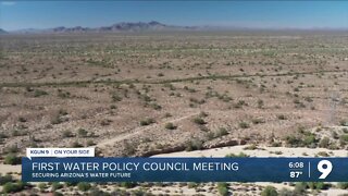 First Water Policy Council meeting