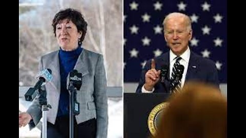 Sen. Collins Hits Biden's 'Clumsy' Handling of SCOTUS Vacancy Pick