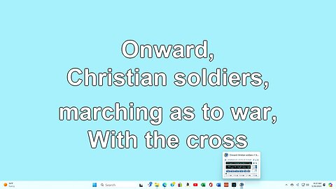 Onward Christian Soldiers V1