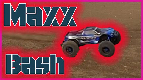 NEW Traxxas Maxx Bash | Battery Flying but Did It Break?