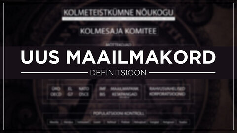 UUS MAAILMAKORD – DEFINITSIOON