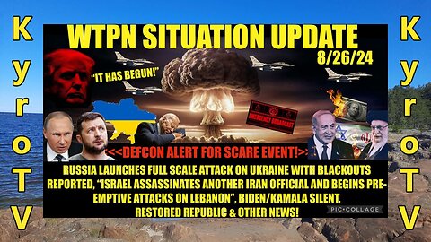 Situation Update - August 26, 2024 (edited version) (Swedish subtitles)