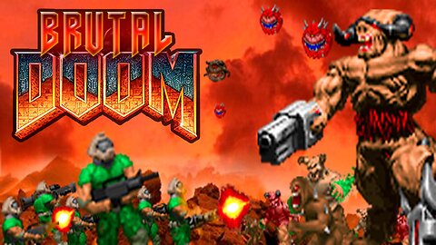 BRUTAL DOOM - PARA ANDROID (GAMEPLAY)