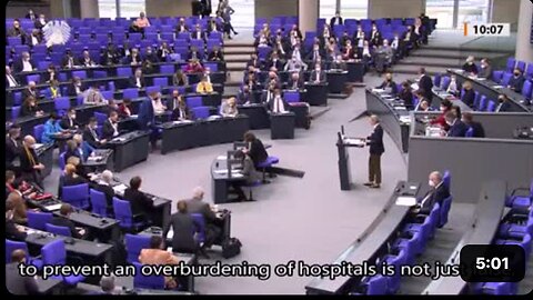 Hard-Hitting Speech In Parliament Against The “Vaccine” Mandates In Germany