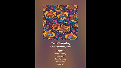 Taco Tuesday by Turtle Tunes