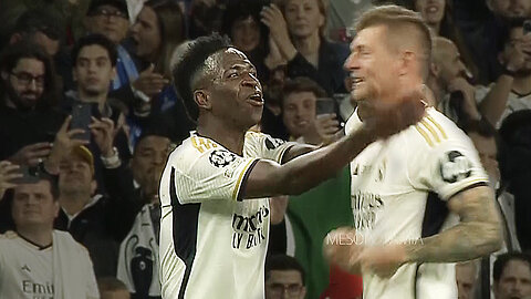 Vinicius Junior crazy last minutes reactions