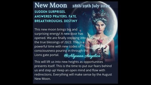 New Moon in Leo July 28 2022