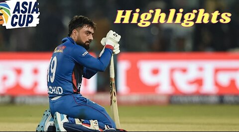 Highlights - Afghanistan vs Sri Lanka Asia cup 2023 | Full Highlights