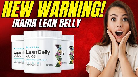 IKARIA LEAN BELLY JUICE REVIEW ((⚠️BEWARE!!⚠️)) Ikaria Juice Reviews 2023 - Ikaria Lean Belly Juice