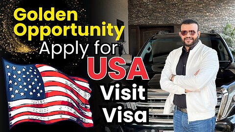 USA Visa for T20 World Cup 2024 l Golden Chance for USA Visit Visa