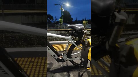 Taking the Ebike on the train.