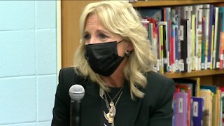 First Lady Jill Biden visits Milwaukee