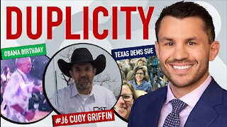 J6 Defendant Couy Griffin Case, Texas House Dems Sue Abbott, Obama Birthday Criminal Enterprise