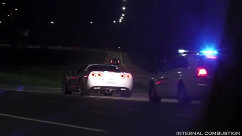 Z06 gets Pulled over