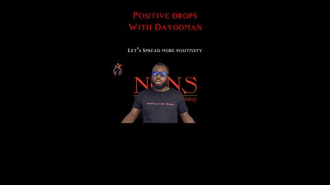 Let’s Spread More Positivity #dayodman #motivation #eeyayyahh #motivationalspeaker #positivity