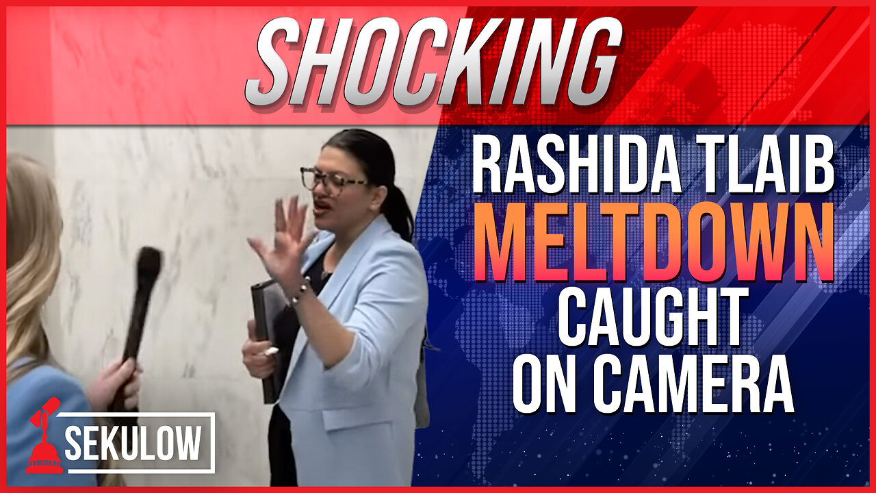SHOCKING Rashida Tlaib MELTDOWN Caught on Camera