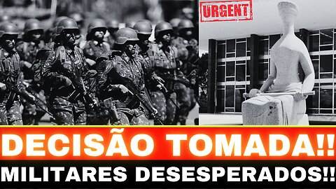 O FIM DO EXÉRCITO!! DECISÃO TOMADA!! TENSÃO TOTAL....