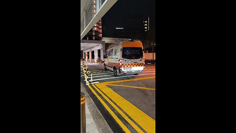 Ambulance Vans at the National University Hospital, Singapore 2024