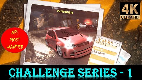 NFS MOST WANTED - 4K - Challenge Series 1 - Toll Booth - #nfsmostwanted