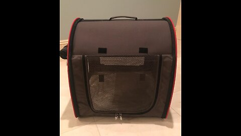 Review Petsfit Portable Soft Collapsible Dog Crate Travel Soft Kennel