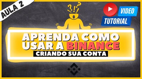 Criar conta na Binance [aula 2]