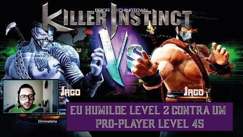 KILLER INSTINCT - EU HUMILDE LEVEL 2 CONTRA UM PRO PLAYER LEVEL 45.