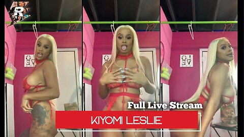 Kiyomi Leslie Dancing and twerking in sexy lingerie