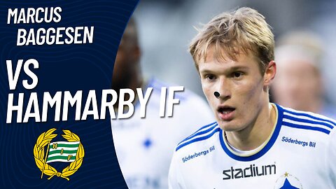 Marcus Baggesen vs Hammarby 30/7/2023 | Allsvenskan Matchday 17