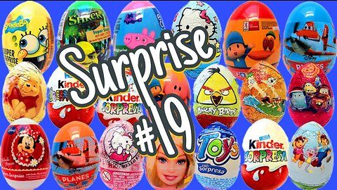 hello !!!! kiddies eggs surprise #19