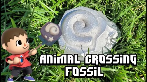 Animal Crossing Fossil in Aluminum--My Biggest Cast Yet!